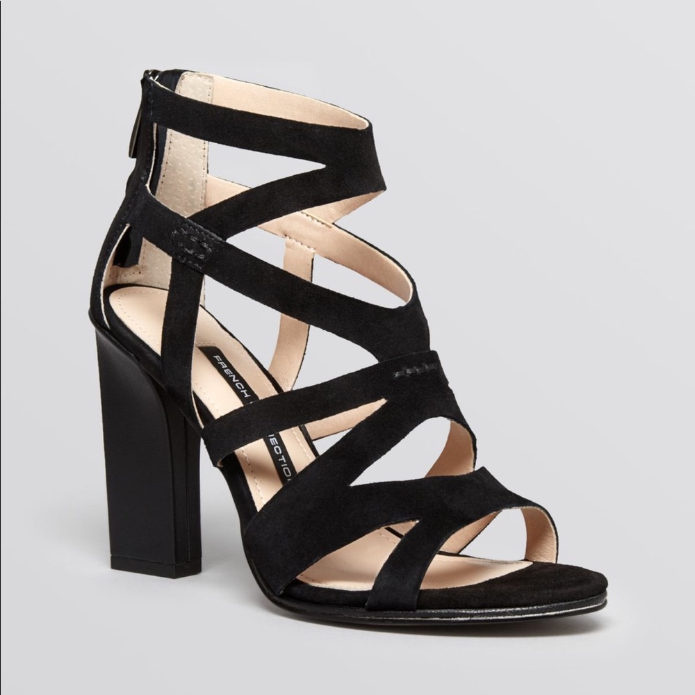 French Connection Caged Sandals